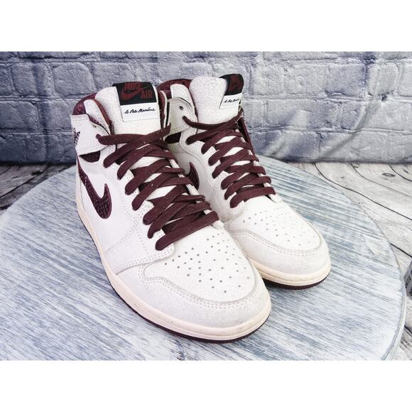 Air Jordan 1 Retro High OG x A Ma Maniere Men 8 Used In great Condition No Box - Picture 1 of 15